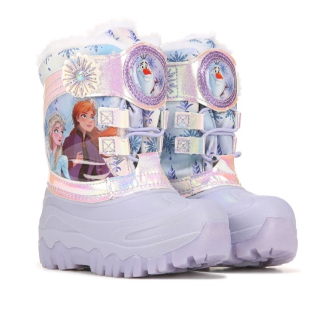 Disney Frozen 2 Light Up Winter Boots Toddler Sz 5